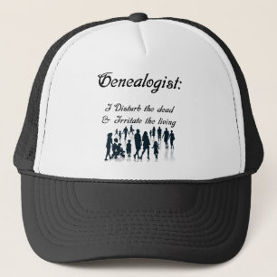 Casquette Généalogiste drôle