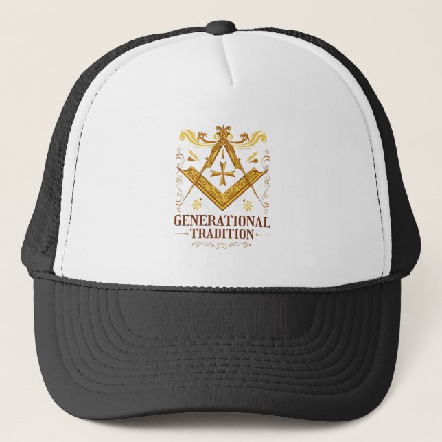 Casquette Generational Tradition Square and Compass (Devant)