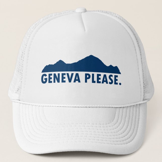 Casquette Genève Suisse S'il vous plaît (Devant)