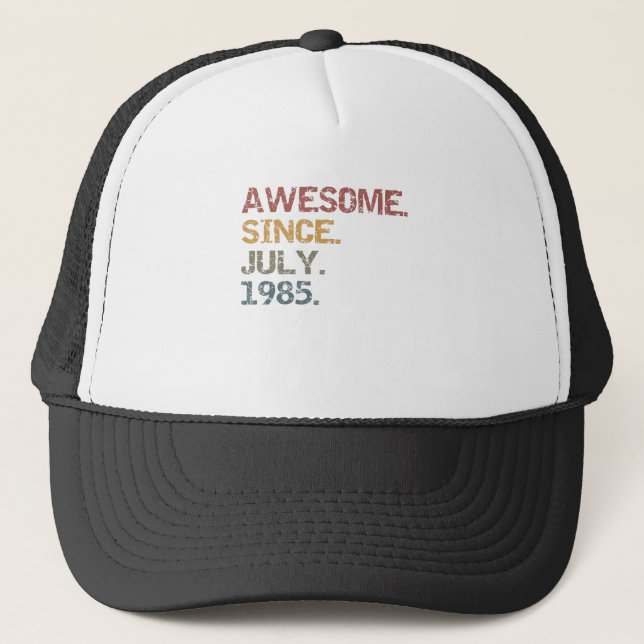 Casquette génial depuis juillet 1985 (Devant)