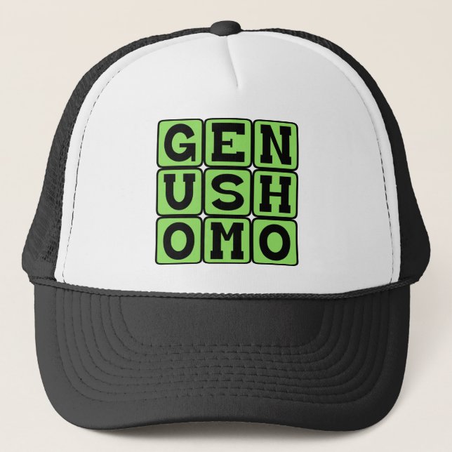 Casquette Genre Homo, classification des humains (Devant)