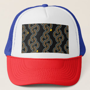 Casquette Geo Stripe : Design Vintage tendance