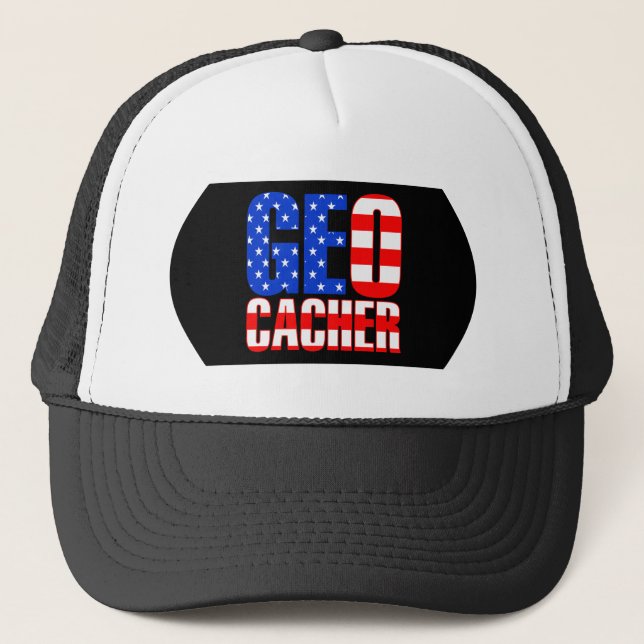 Casquette Geocacher américain (Devant)