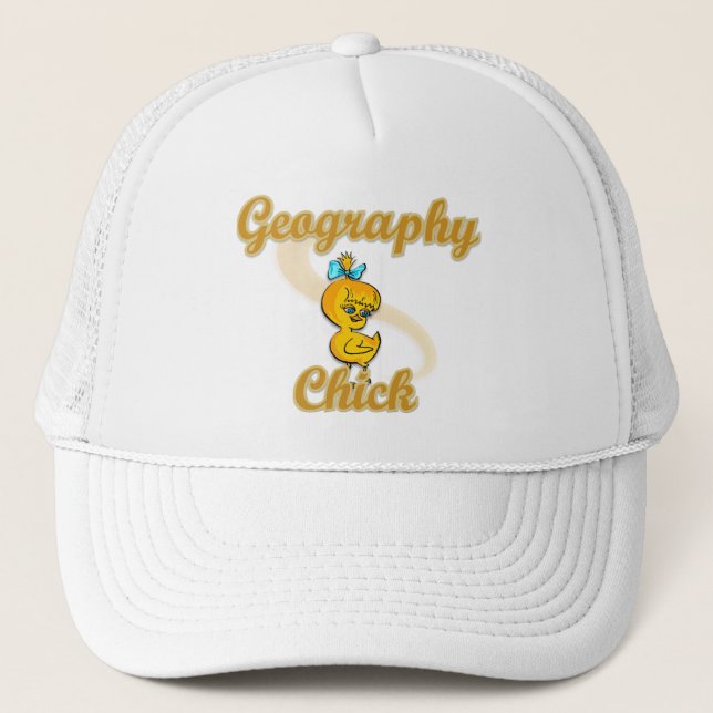 Casquette Géographie Chick (Devant)