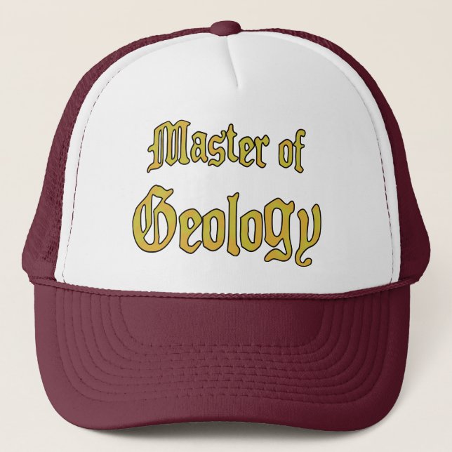 Casquette Géologie (Devant)