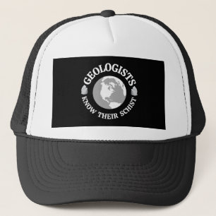 Casquette Géologue Connaît Leur Schiste