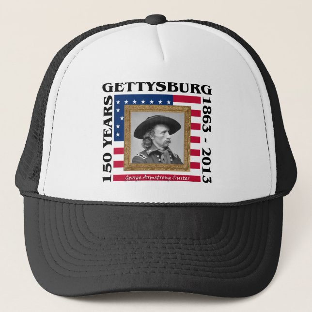 Casquette George Custer - 150th anniversaire Gettysburg (Devant)