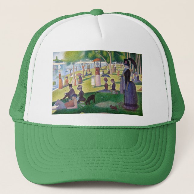 Casquette Georges Seurat - Un dimanche après-midi à l'Île de (Devant)