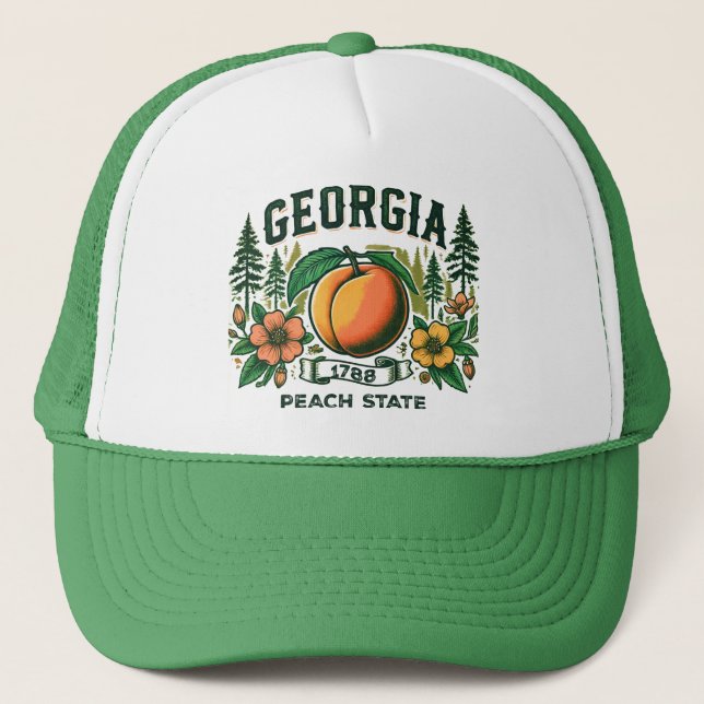 Casquette Géorgie vintage (Devant)