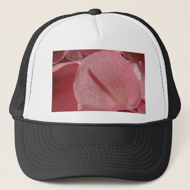 Casquette Géranium rose : presque solide Rose clair (Devant)