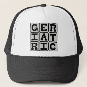 Casquette Gériatrique, relatif aux personnes âgées