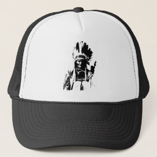 Casquette Geronimo noir et blanc