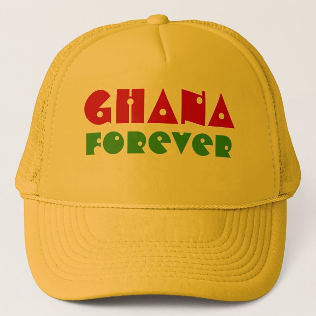 Casquette Ghana pour toujours (Devant)