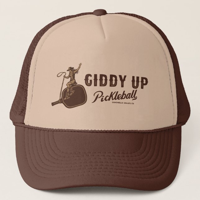 Casquette Giddy Up Pickleball - Cowgirl Hat (Devant)