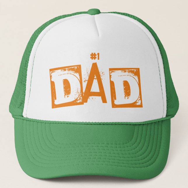 Casquette Gift For Best Dad Ever |  Cool 1 Dad  (Devant)