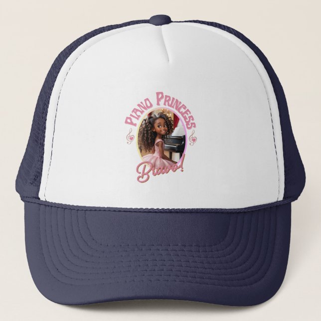Casquette Gifts for gils who love to play the piano (Devant)
