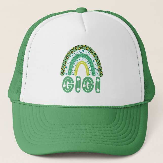 Casquette Gigi Jour de la Saint Patrick Irlandaise Grand-mèr (Devant)