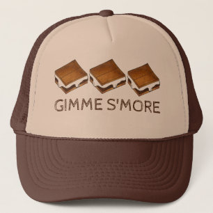 Casquette Gimme Smore Chocolat S'mores Camping feu