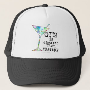 Casquette GIN est moins cher que la thérapie