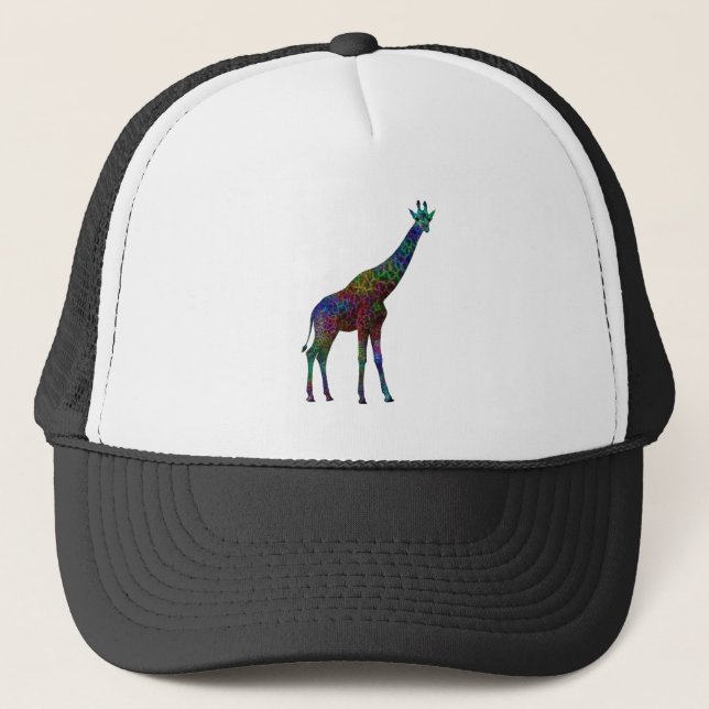 Casquette Girafe colorée (Devant)