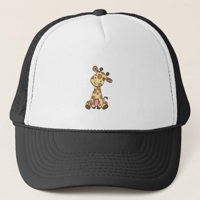 CASQUETTE GIRAFE MIGNONNE (Devant)