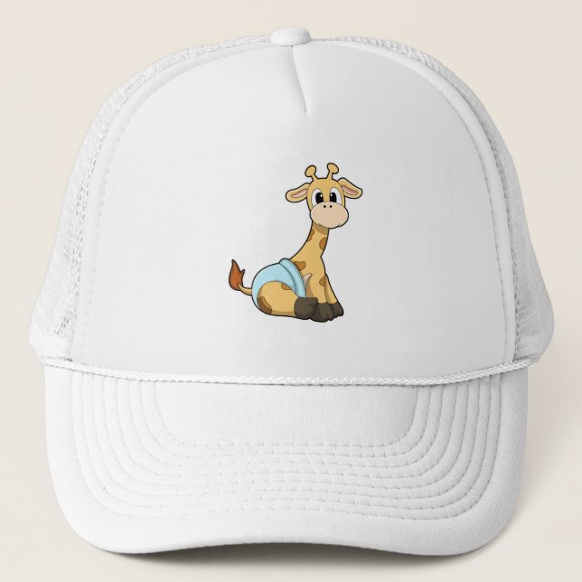 Casquette Giraffe avec sous-vêtements (Devant)