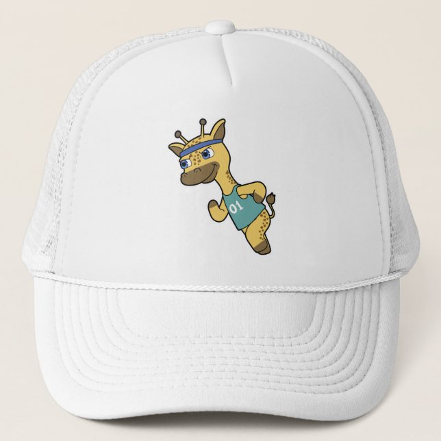 Casquette Giraffe en Jogger à Running avec Headband (Devant)