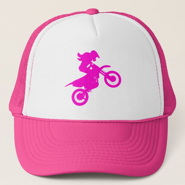 Casquette Girl Dirt Bike (Devant)