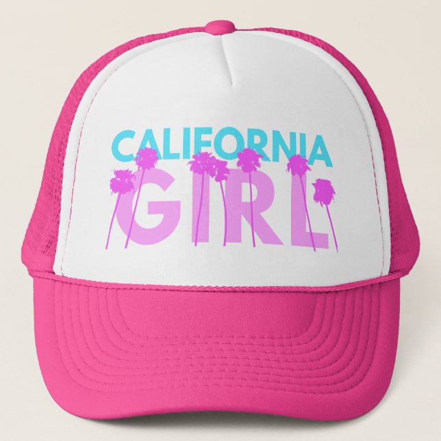 Casquette GIrl en Californie (Devant)