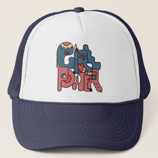 Casquette Girl Power (Devant)