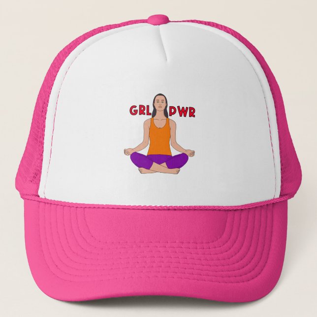 Casquette Girl Power (Devant)