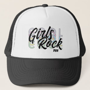 Casquette Girls Rock Duh Cool moderne tendance