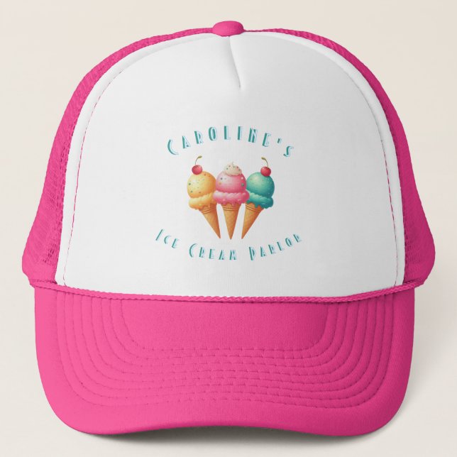 Casquette Glacier coloré (Devant)