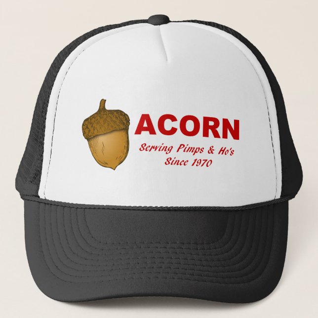 Casquette Gland : Souteneurs de portion et Ho depuis 1970 (Devant)