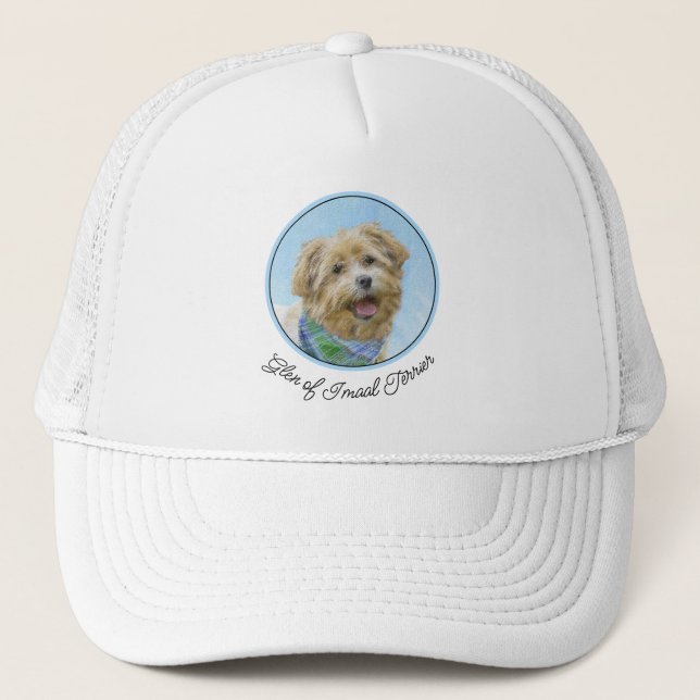Casquette Glen of Imaal Terrier Peinture - Art original Chie (Devant)