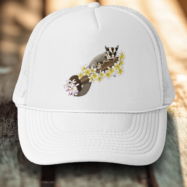 Casquette Glider à Sucre Fleur Florale Mignonne (Créateur téléchargé)