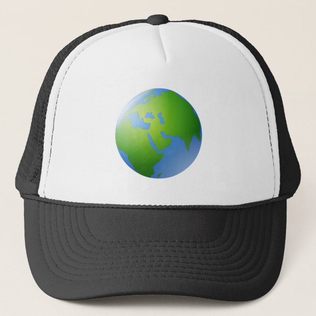 Casquette Globe de la terre de planète (Devant)