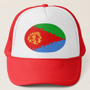 Casquette Gnarly de drapeau de l'Érythrée