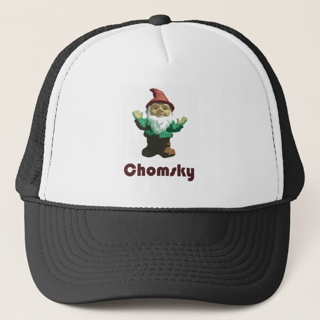 Casquette Gnome Chomsky (Devant)