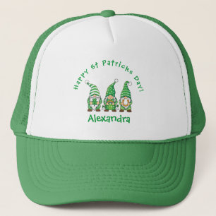 Casquette Gnomes de la Fête Saint-Patrick, Shamrock