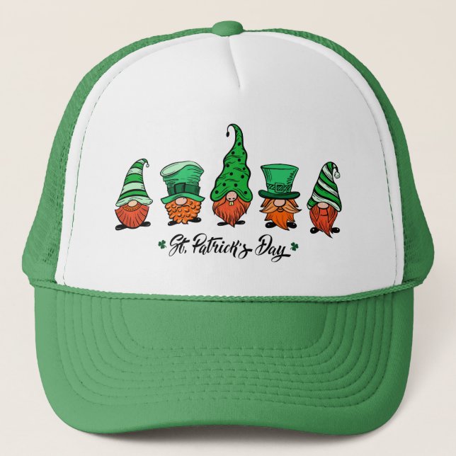 Casquette Gnomes irlandais de la fête de la Saint Patrick (Devant)