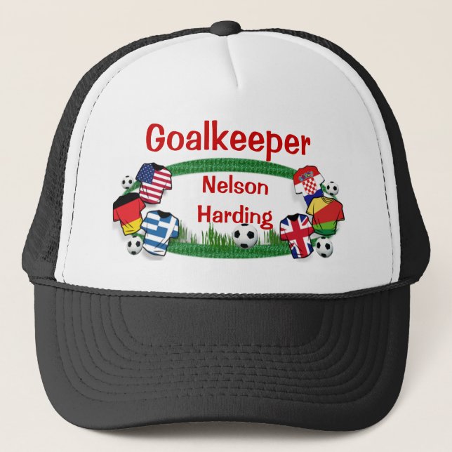 Casquette Goalkeeper Football (Devant)