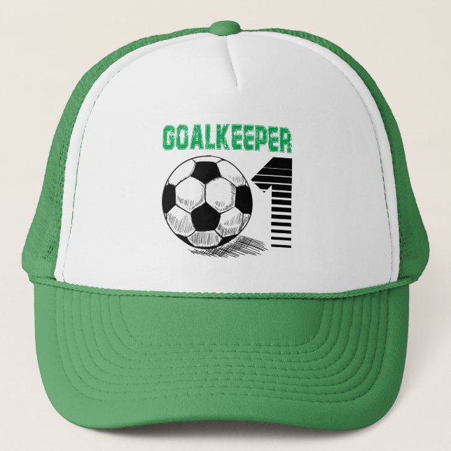 Casquette Goalkeeper.Football "GOALKEEPER" Chapeau de camion (Devant)