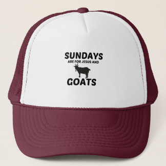 CASQUETTE GOATS ET JÉSUS DIMANCHE