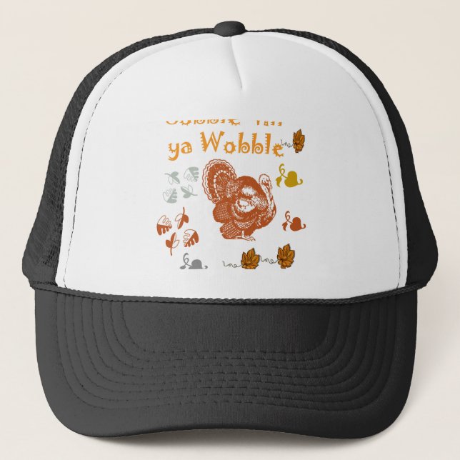 CASQUETTE GOBBLE JUSQU'À CE QUE YA WOBBLE MOTIF 2 (Devant)