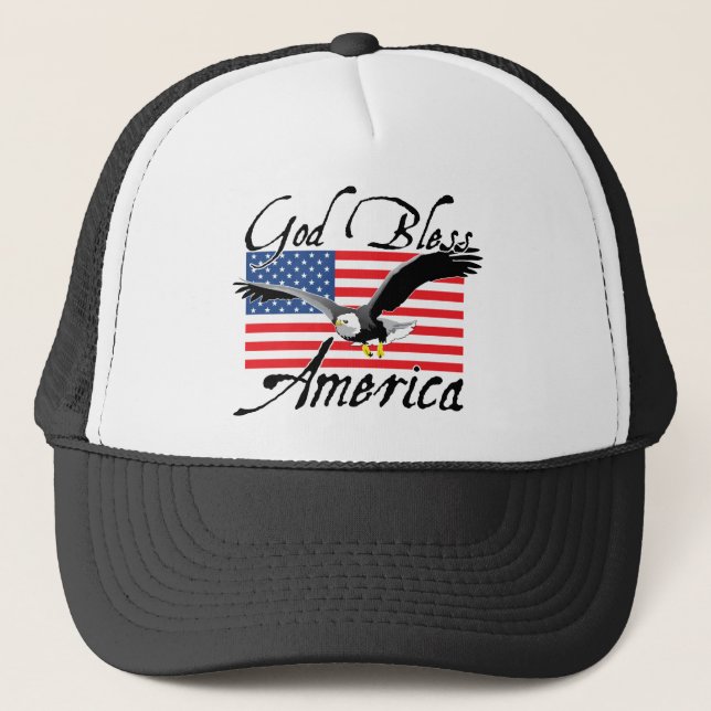 Casquette GodBlessAmerica_v3 (Devant)