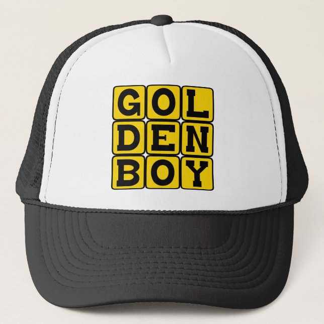 Casquette Golden Boy (Devant)