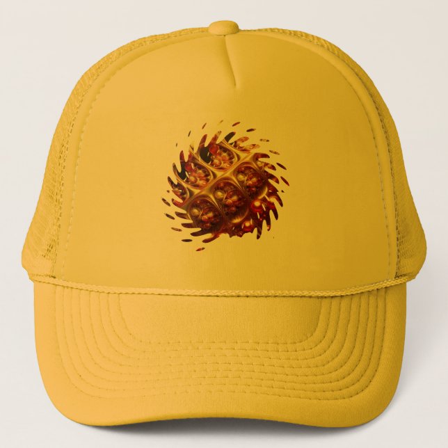 Casquette Golden Mandelbrot - À propos (Devant)