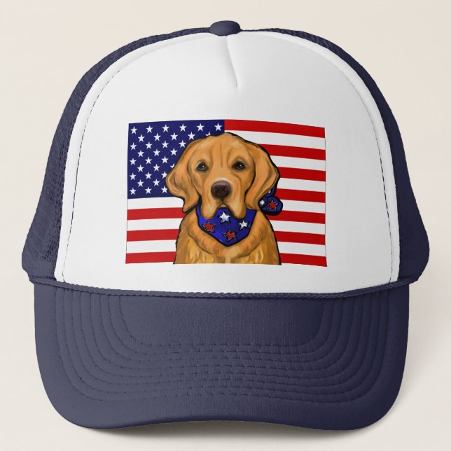 Casquette Golden Retriever (Devant)