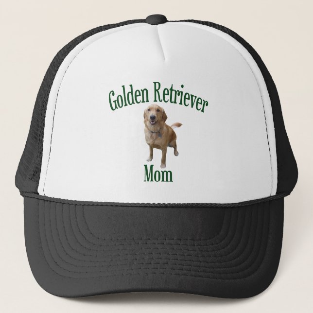 Casquette Golden Retriever Maman (Devant)